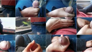 Asian Pinay Masturbation at the public bus
