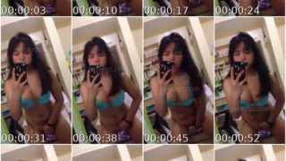 Pinay Teen Nikka Perez Nude Mirror Finger Sex Scandal
