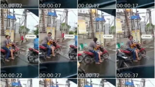 Viral Couple Rider Scandal Tigang Habang Nag Drive